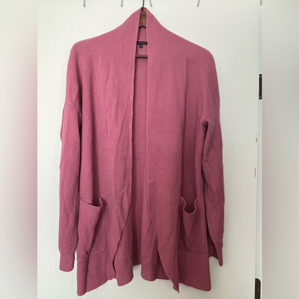 Staccato Pink Knit Cardigan